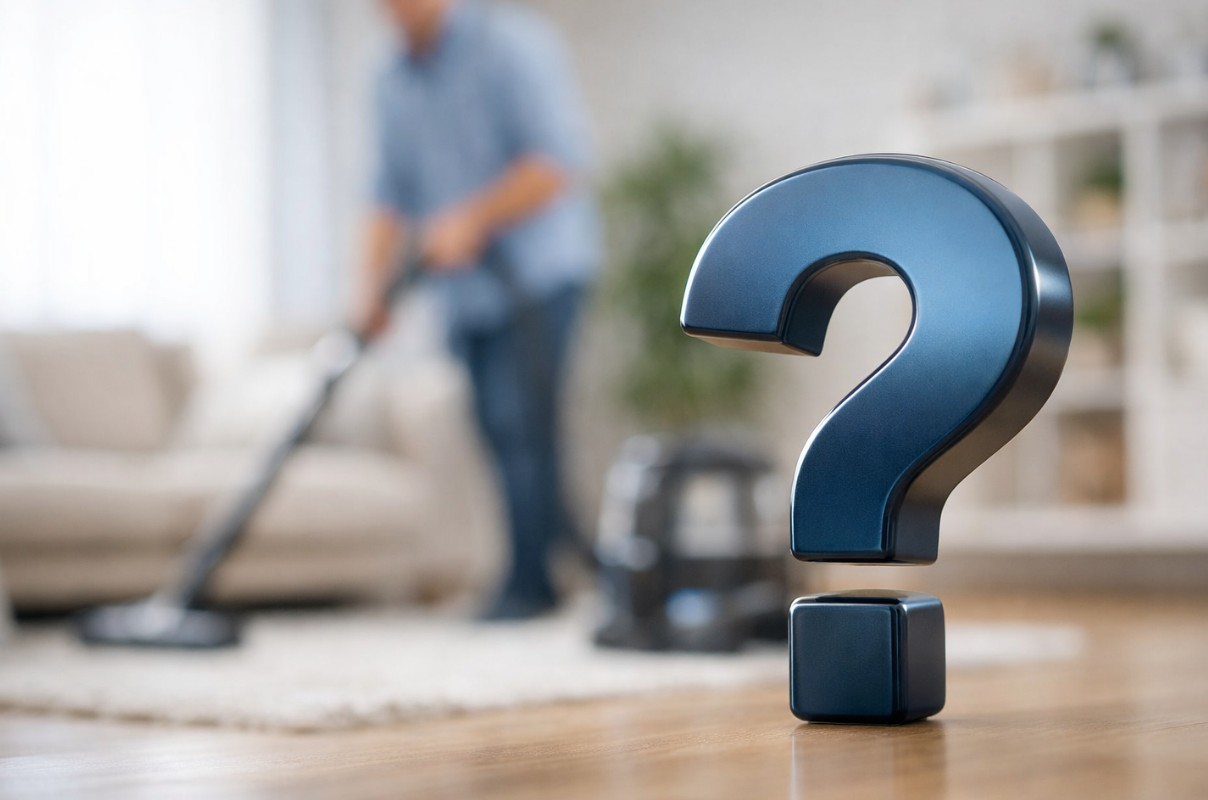 Obawy przed prezentacją odkurzacza w domu